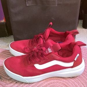 Red Ultrarange vans